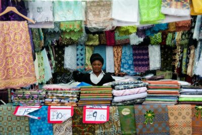 Market stall trader